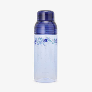 Afternoon Tea Flora Print Clear Water Bottle 480ml [Blue]