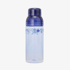 Afternoon Tea Flora Print Clear Water Bottle 480ml [Blue]