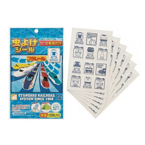 Plarail Insect Repellent Stickers 72 pieces