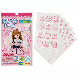 Licca Chan Insect Repellent Stickers 72 pieces