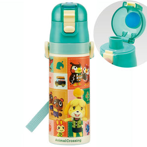 Animal Crossing Stainless Steel Water Bottle 470ml