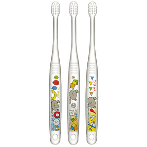 Kogumachan Set of 3 Toothbrushes for  0-3 Year Old