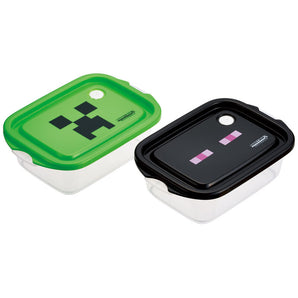 Minecraft Food Container / Lunch Box 500ml x 2 Set