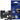 Brother Label Printer P-touch Cube PT-P300BT Refill [12mm, Black Tape, White Text]