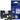 Brother Label Printer P-touch Cube PT-P300BT Refill [12mm, Clear Tape, Blue Text]