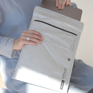 White Padded Envelope Case for 13 Inch Tablet / Laptop