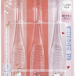 Hello Kitty Set of 3 Toothbrushes for  6-12 Year Old