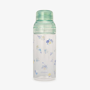 Afternoon Tea Flora Print Clear Water Bottle 480ml [Green]
