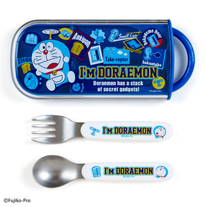 I'm Doraemon Spoon & Fork Set